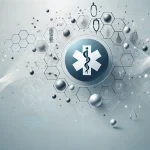 A professional and minimalist 16_9 image with no text or lettering. The design features a clean and modern background with abstract medical-themed ele