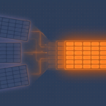 Three misaligned clinical data grids converging into one unified aligned system